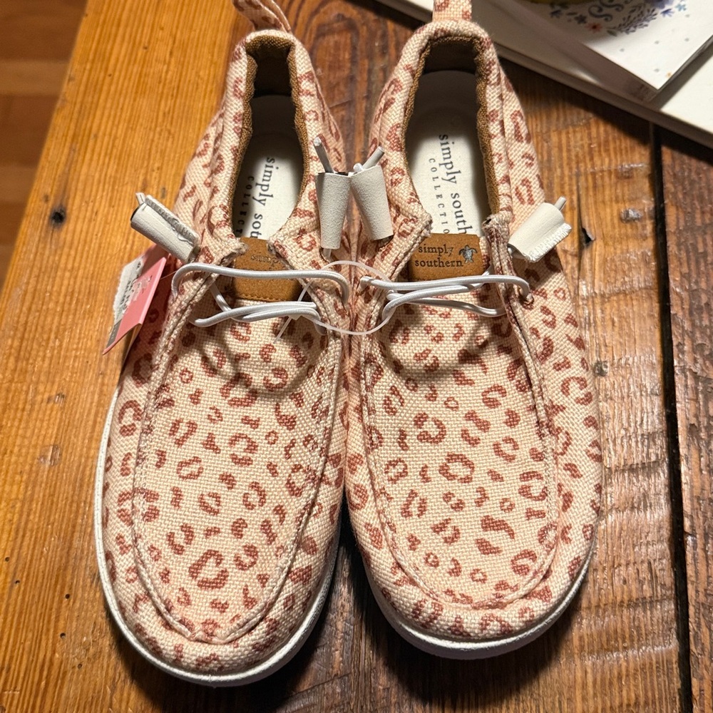 Simply Southern Cheetah/Leopard Print Shoes